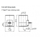 Coil 24VDC 32W fi20.75 h = 57.3mm